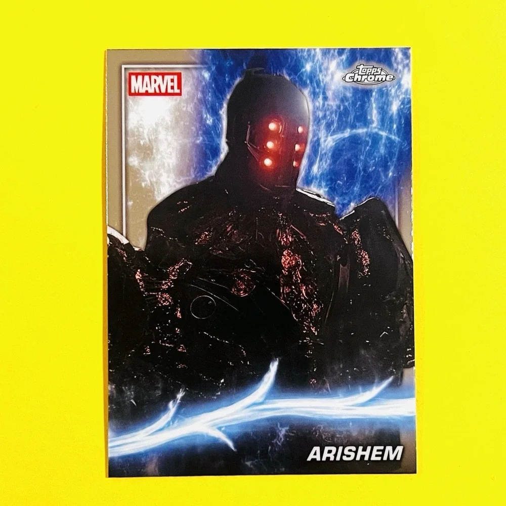 2025 Topps‎ Chrome Marvel Studios Arishem #127 Phase Four Eternals